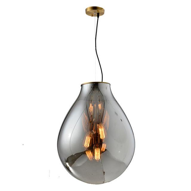 New Patten Zhongshan Lighting Ceiling Interior Led Design Kitchen Modern Hanging Pendent Lamp Art Glass Chandelier