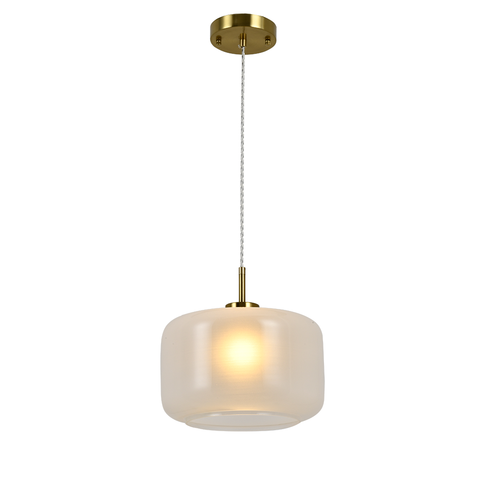 Modern Kitchen Brass Pendant Light Adjustable Rustic Hanging Mini Globe Pendant Light