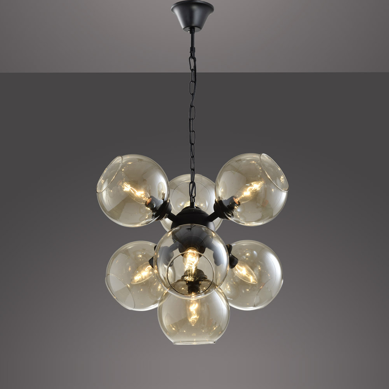 Zhongshan Factory Kitchen Island Nordic Lamp Black Lampadari Fancy House Design Chandelier Gold Hanging Pendant Light