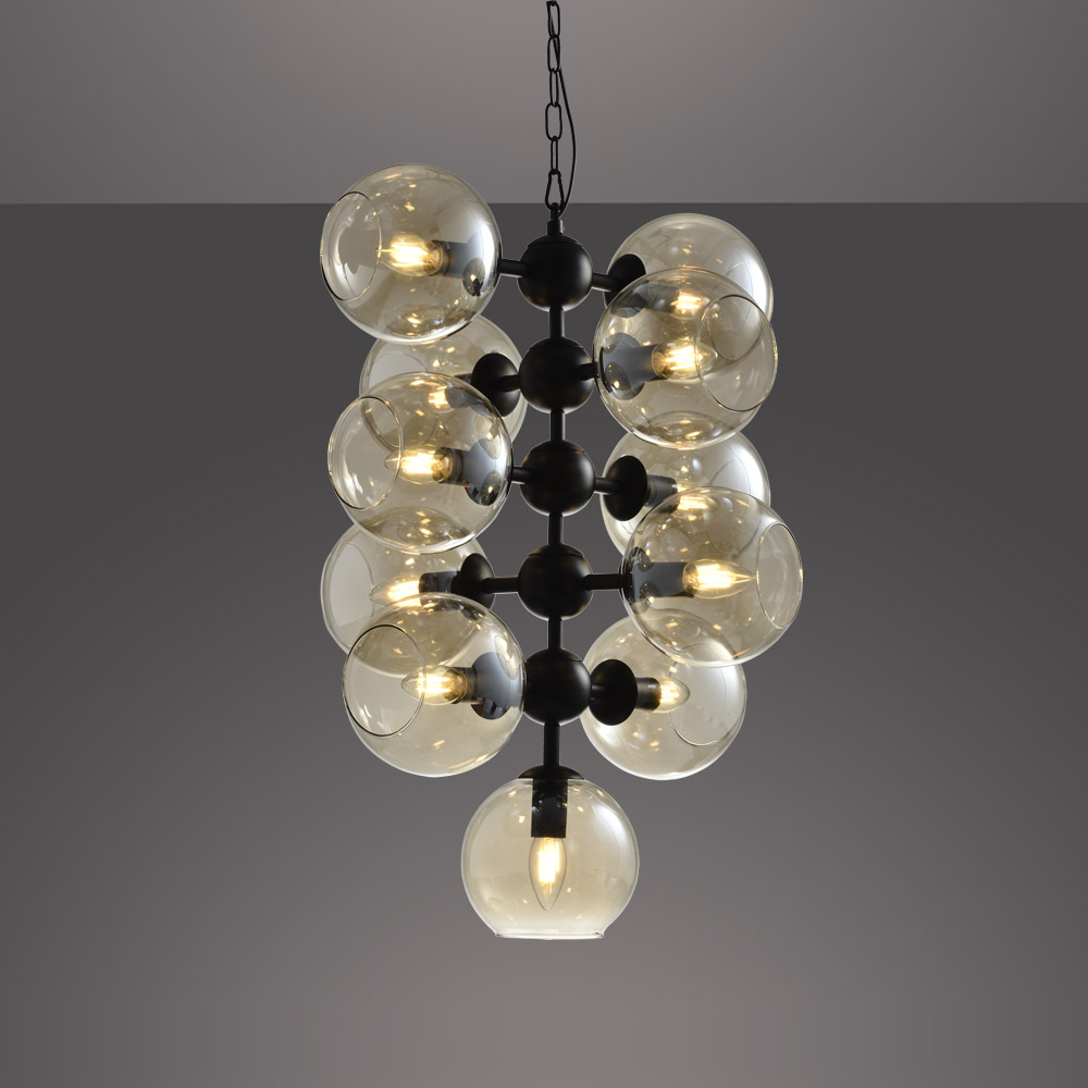 Zhongshan Factory Kitchen Island Nordic Lamp Black Lampadari Fancy House Design Chandelier Gold Hanging Pendant Light